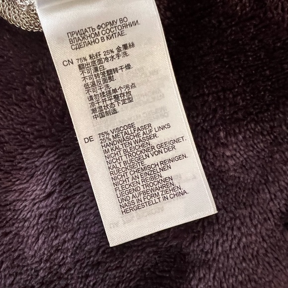 Reiss Imogen Metallic Halter Top - Picture 6 of 8